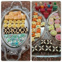 شیرینی های عید من