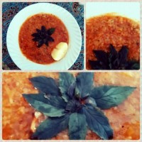 سوپ گوجه فرنگی با برنج