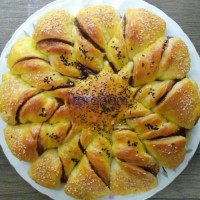 پودینگ نان با شکلات نوتلا