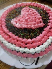 کیک روز پدر برای پدر عزیزم