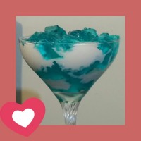 ژله آسمان ابری