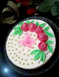 چیز کیک شکلاتی نپختنی