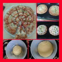 پیتزا باخمیرجادویی