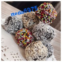 ترافل های شکلاتی