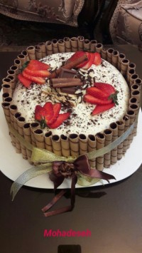 کیک اسفنجی رژیمی