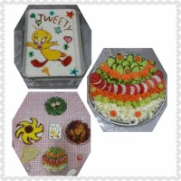 مرغ شکم پر و ژله تصویری