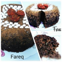 کیک شکلاتی ترد با کدو سبز