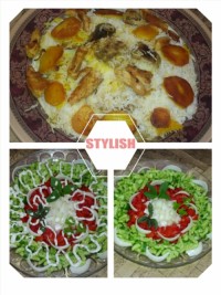 بادمجان لا پلو