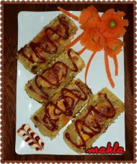 لازانیا مرغ و سبزیجات