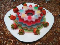 ژله رنگی رنگی به چه رنگای قشنگی توی این دنیای چند رنگی