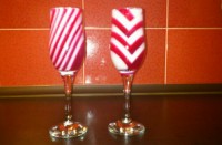 ژله قلبی راه راه