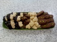 بیسکویت دورنگ