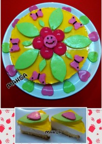 چیز کیک کم چرب