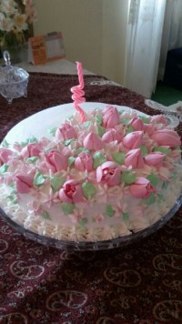 کیک تولد یک سالگی پسرم