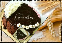 کیک دارچین و شکلات قالبی