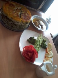 باقالی پلو ماهیچه