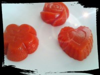 پودینگ هندوانه و گلاب