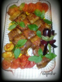 رولت بادمجان (بادمجان بقچه)