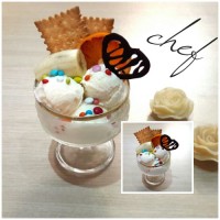 بستنی وانیلی