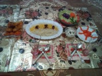 سفره ی ناهار من