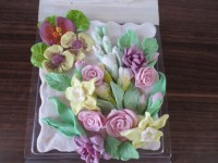 گلهای خوراکی فوندانت