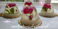 ژله با گل های طبیعی