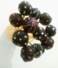 ترافل خامه ای شکلاتی