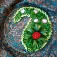 تزیین سبزی