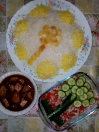 فسنجون با مرغ