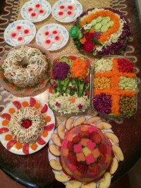 ژله و سالاد