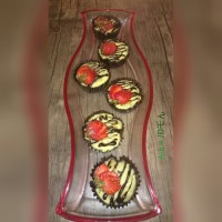 دسر شکلاتی مغزدار