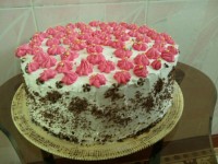 یه کیک ساده