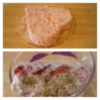 بیسکویت بستنی طعم توت فرنگی