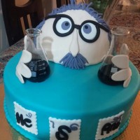 اولین کیک فوندانتم