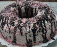 کیک با رویه ی گاناش