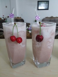 اسموتی سیب، پاپایا و توت فرنگی