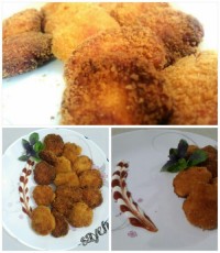 ناگت مرغ با پنیر