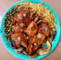 خوراک مرغ مجلسی