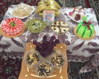 سفره شب یلدای 94