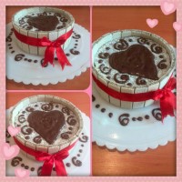 پودینگ بیسکویت شکلاتی