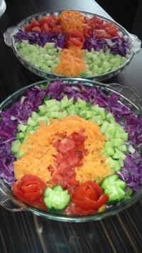 سالادهای من واسه مهمونی...