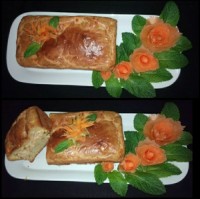 پاند کیک فیله ی مرغ