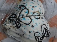 کیک تولد بابام ....