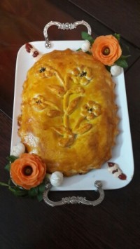 کاسترول گوشت و بادمجون