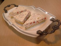 سالاد پنیر قالبی