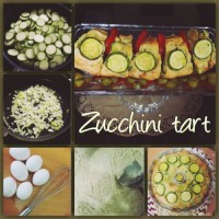 تارت کدو سبز