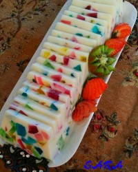 ژله خورده شیشه درپاناکوتا