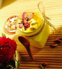 دسر زعفرانی (پاناکوتای زعفرانی)