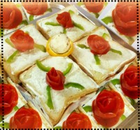 ساندویچ با سالاد تخم مرغ