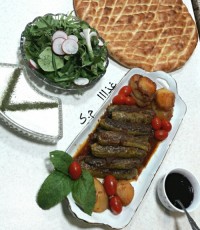 خوراک کدو سبز